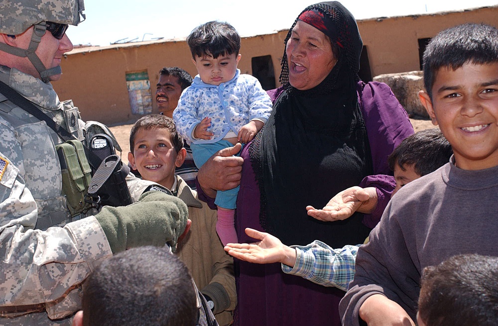 Assessing the villages near Mosul