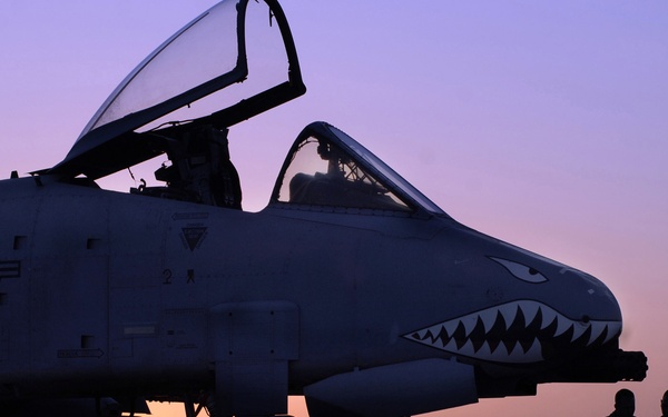 Prepping an A-10 for a sortie