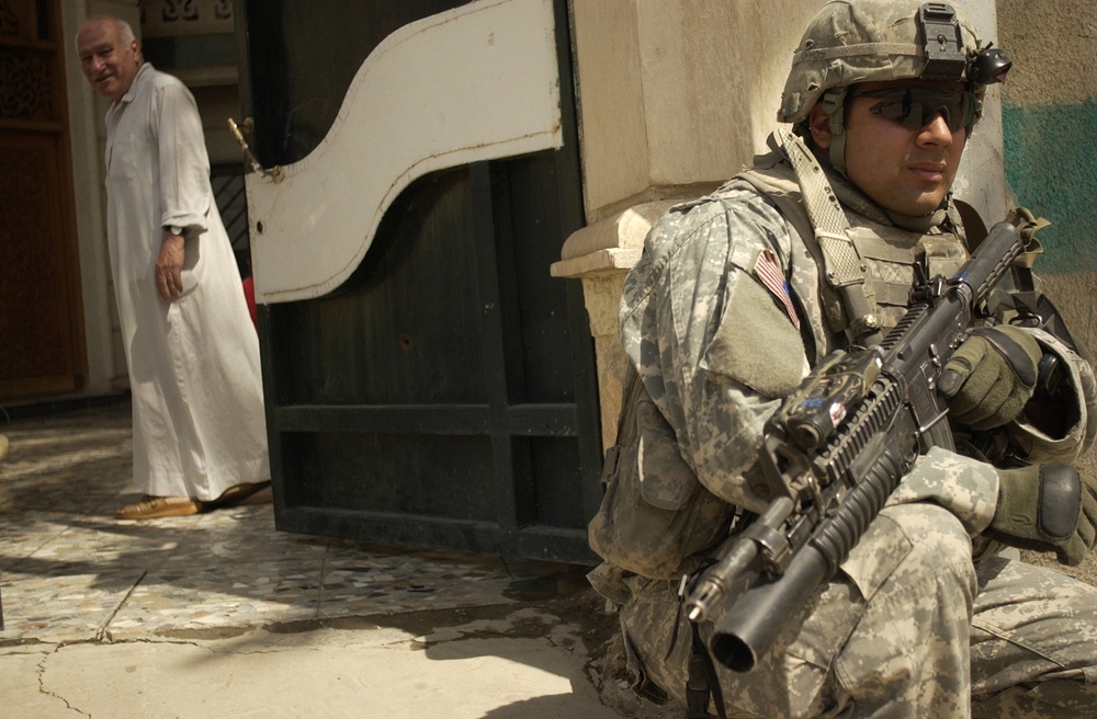 Combined Cordon and Search in Ameriyah