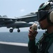 Flight ops on the USS Nimitz