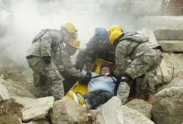 Vigilant Guard - First responders extract civilians