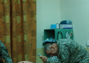 Transitioning healthcare to the Iraqis