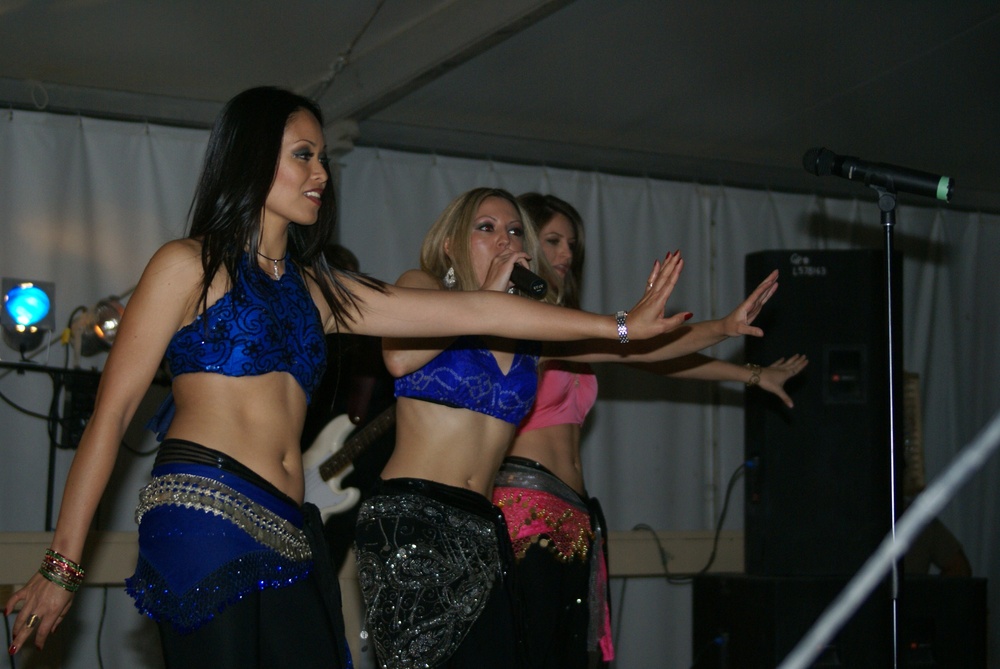 Liquid Blue entertains service members at KAF
