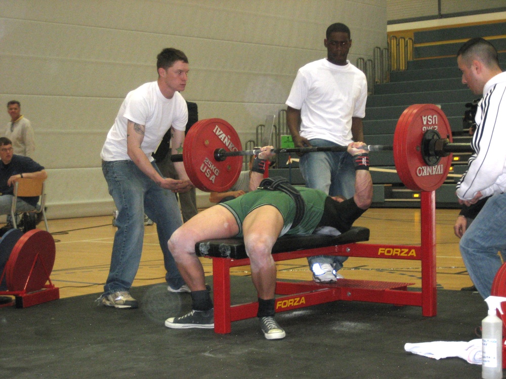 335th Theater Signal Command Soldier wins powerlifting competition in Europ