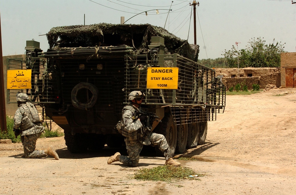 Stryker Brigade takes over operations in between Baghdad and deadly Diyala