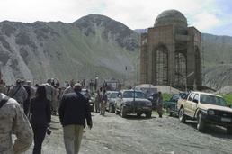 The tomb of the Lion of Panjsher
