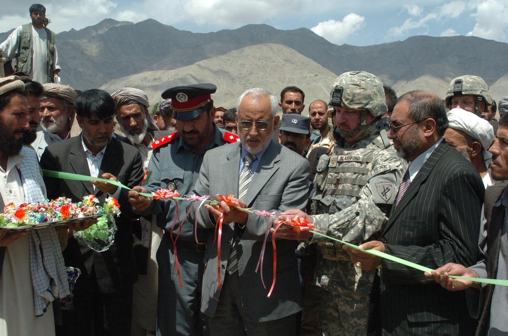 Parwan province breaks ground on road reconstruction projects