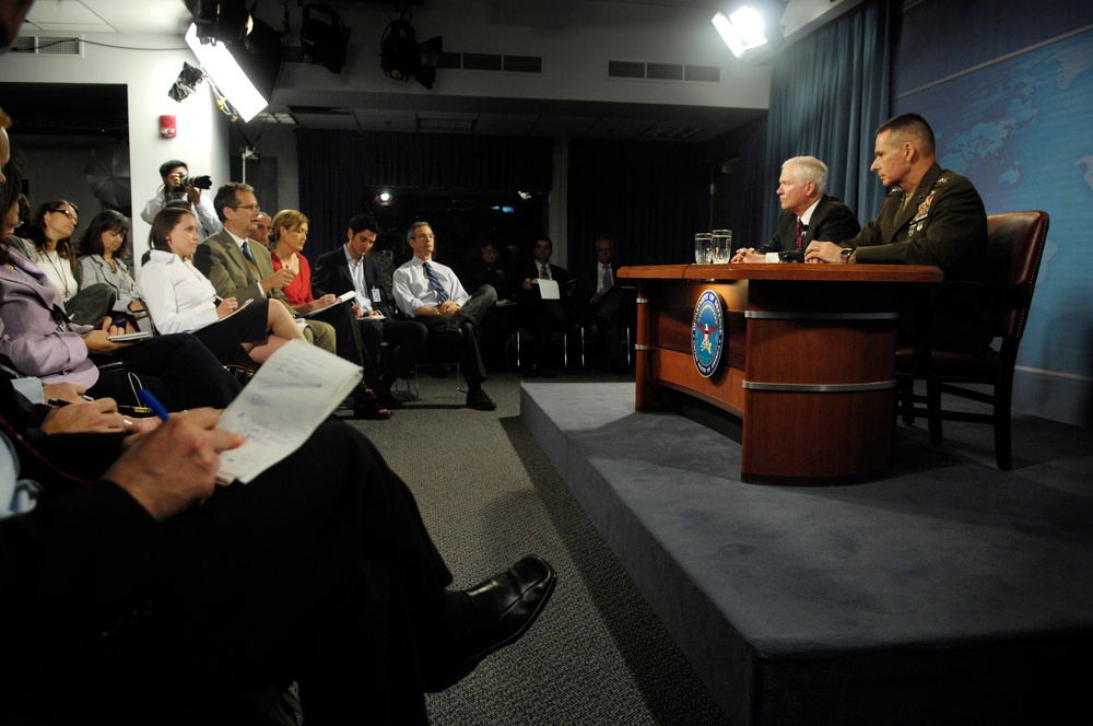 press conference