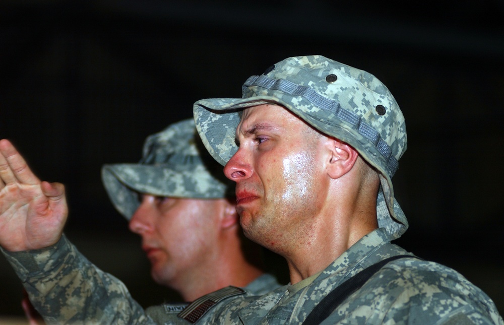 Soldiers mourn passing of comrade
