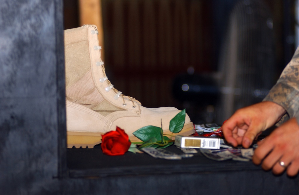 Soldiers mourn passing of comrade