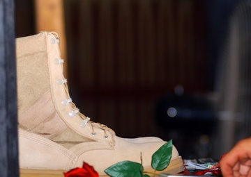 Soldiers mourn passing of comrade