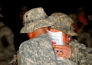 Soldiers mourn passing of comrade