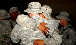 Soldiers mourn passing of comrade