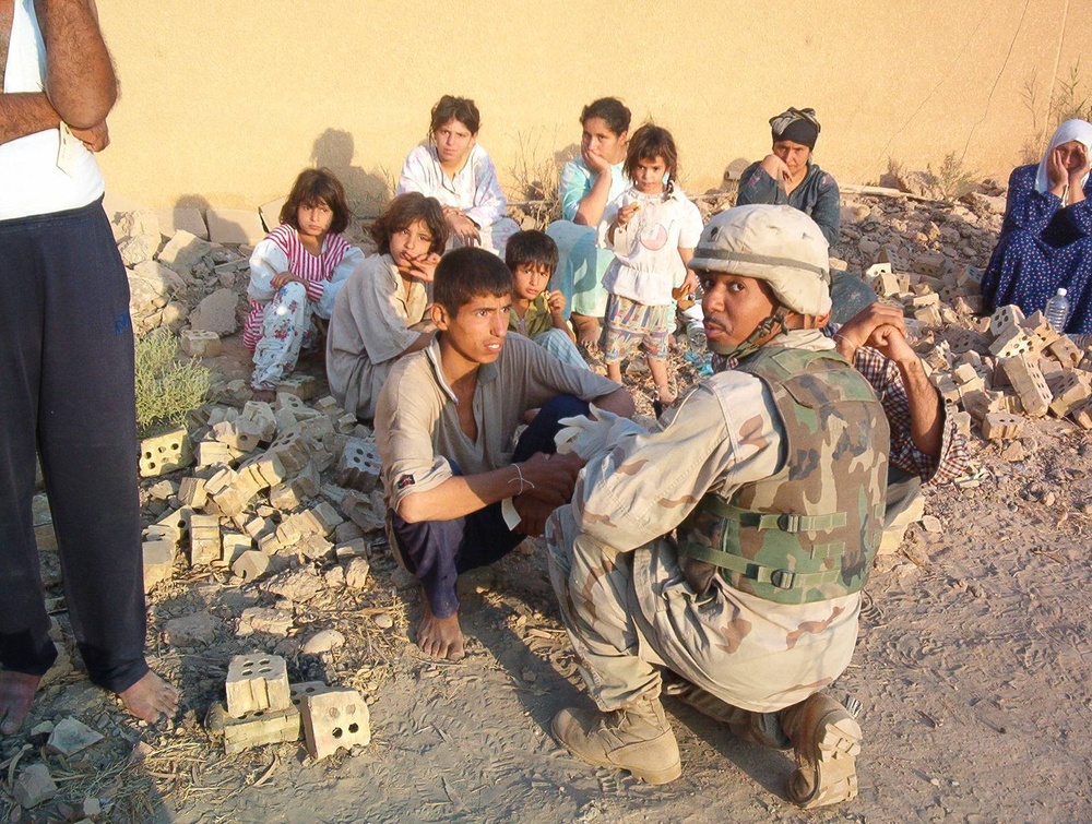 1-15 medic returns to Iraq for a third time