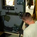 82nd CAB mechanics install Frag- 5 Armor Field kits