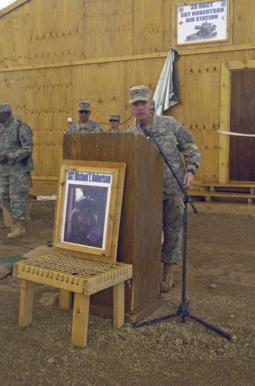 3rd BCT opens aid station at FOB Hammer