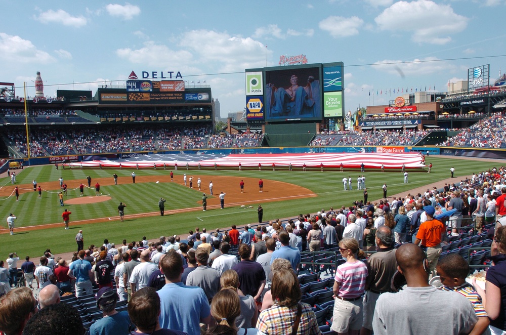 Armed Forces Day at the Braves