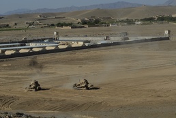 Task Force Pacemaker builds FOB Logar from scratch