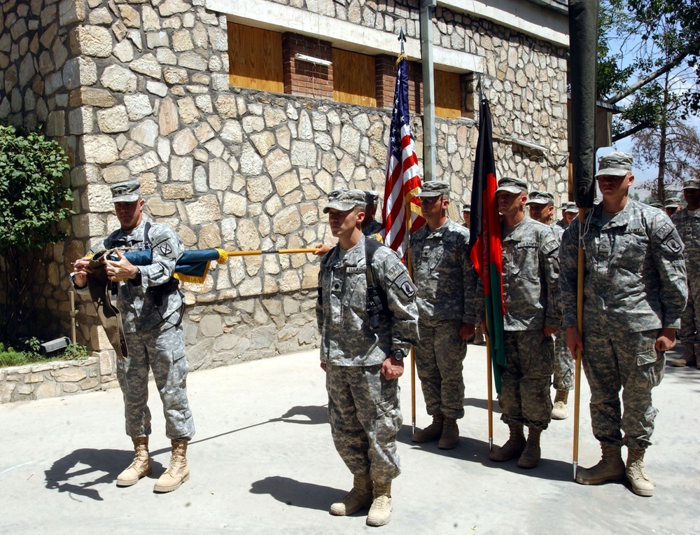 3rd Brigade Special Troops Battalion passes the torch