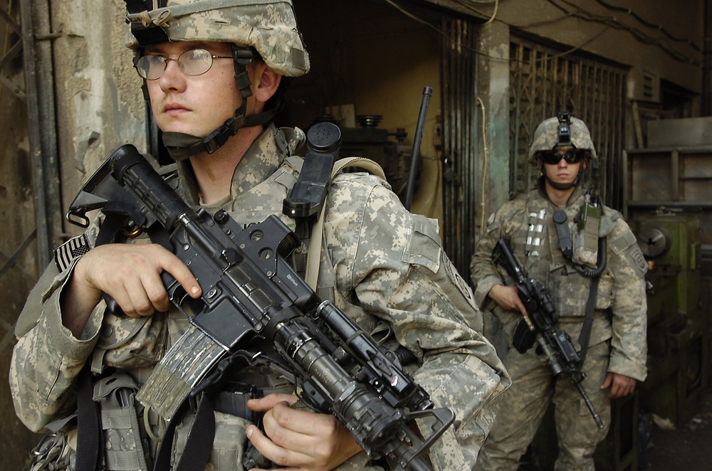 East Baghdad Coalition Outpost home to paratroopers