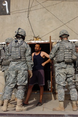 Fort Lewis Troops set up combat outpost, patrol Karkh neighborhood