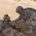Iraqi army officers fire new weapons at Camp Taji