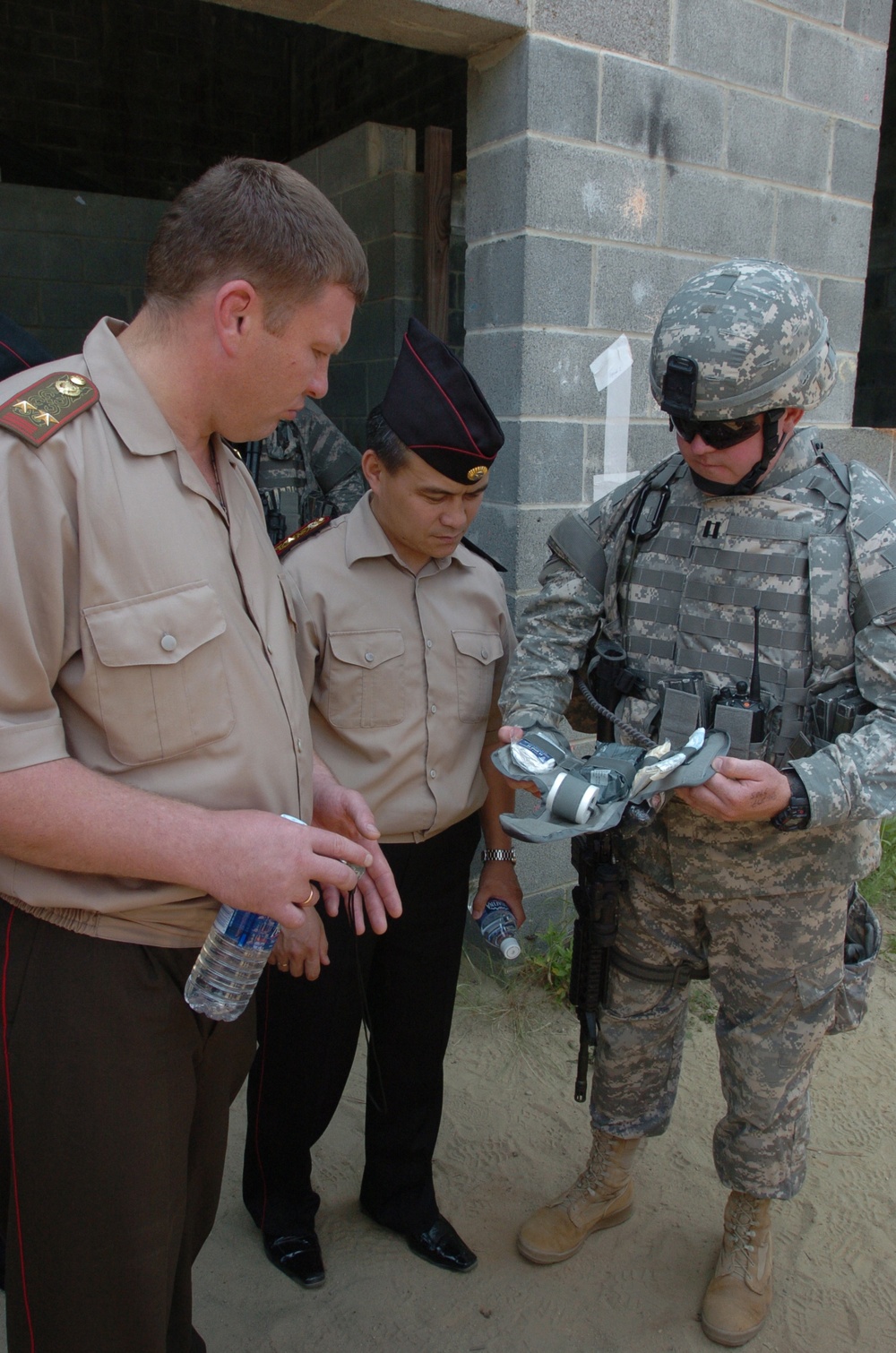 Patton's Own Embraces Former Soviet State During Information Exchang