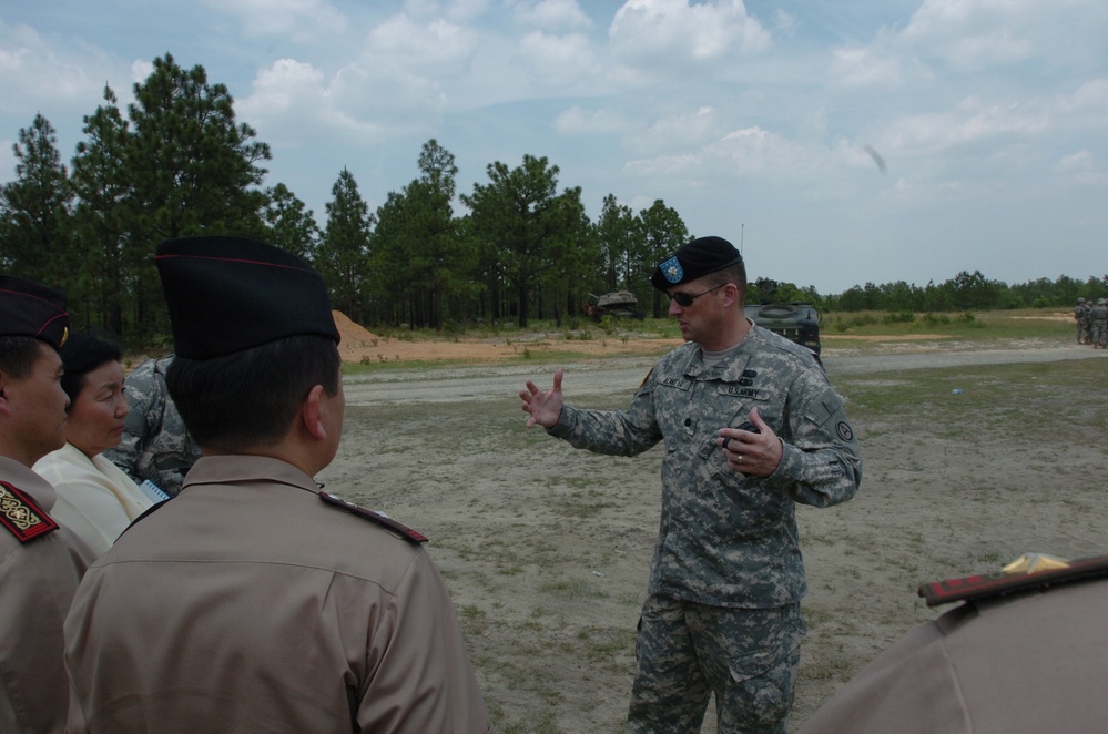 Patton's Own Embraces Former Soviet State During Information Exchang