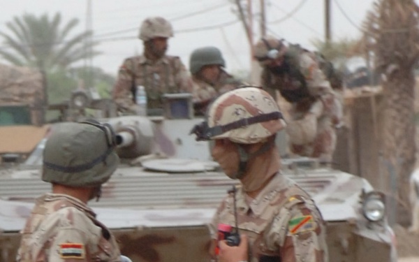 Rolling up the bad guys: 'Garryowen,' Iraqi Army team up to t