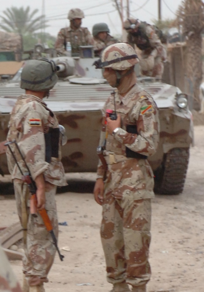 Rolling up the bad guys: 'Garryowen,' Iraqi Army team up to t