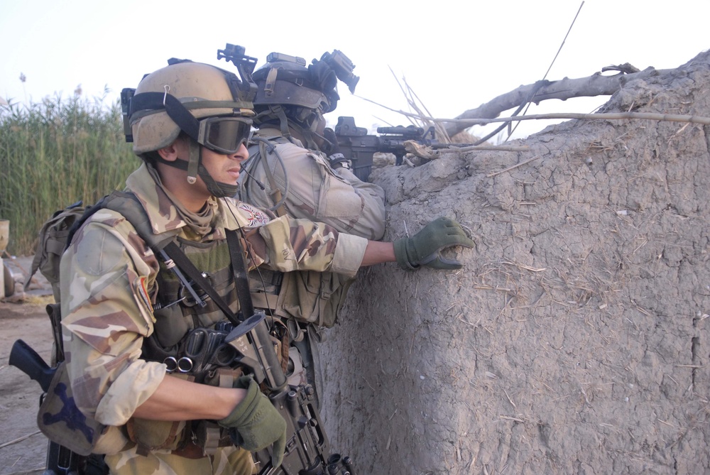 Iraqi Special Operations Forces, Coalition Forces Search for soldiers