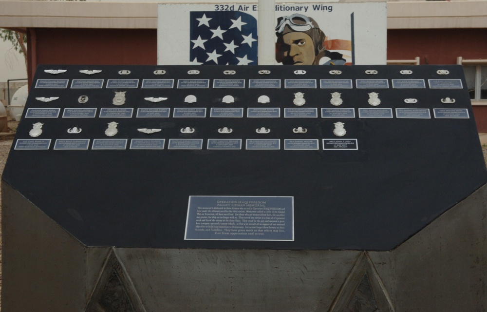 Operation Iraqi Freedom Fallen Airman Memorial