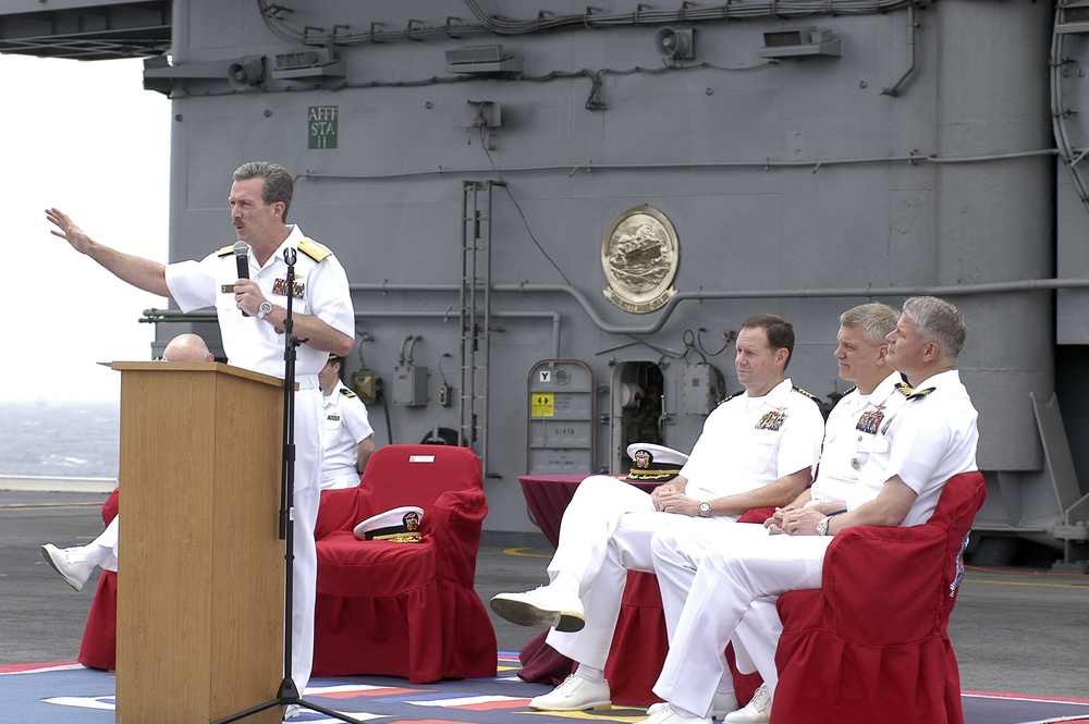 USS Kitty Hawk Change of Command