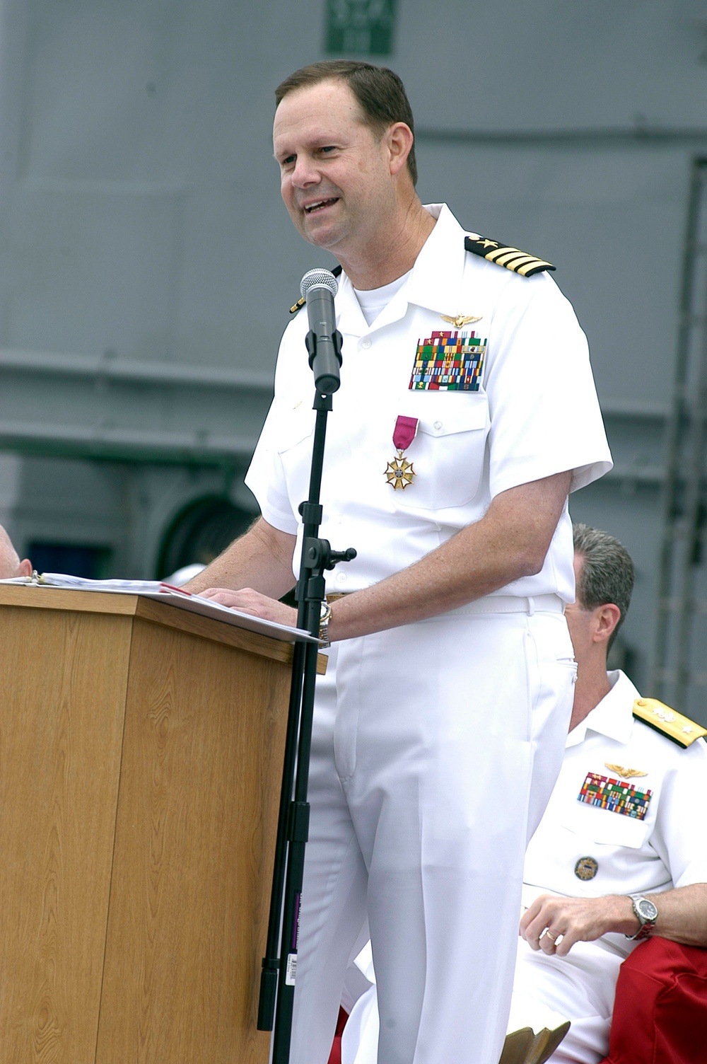 USS Kitty Hawk Change of Command