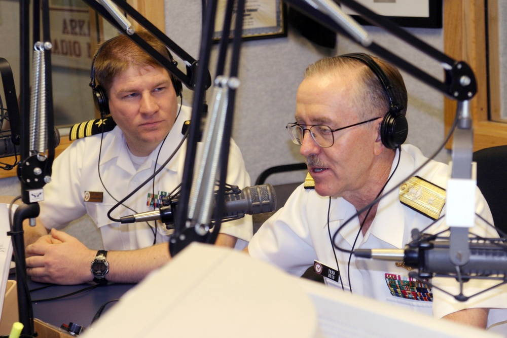 Little Rock Navy Week Radio Interview