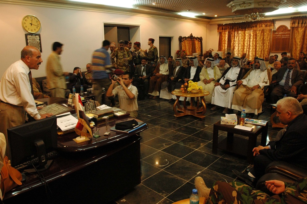 Diyala Support Committee meets in Baqubah