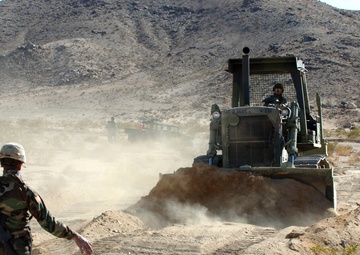955th Engineering Company in Operation Sand Castle
