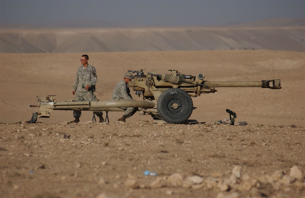 King Takes Over Artillery Mission From Wolfpack