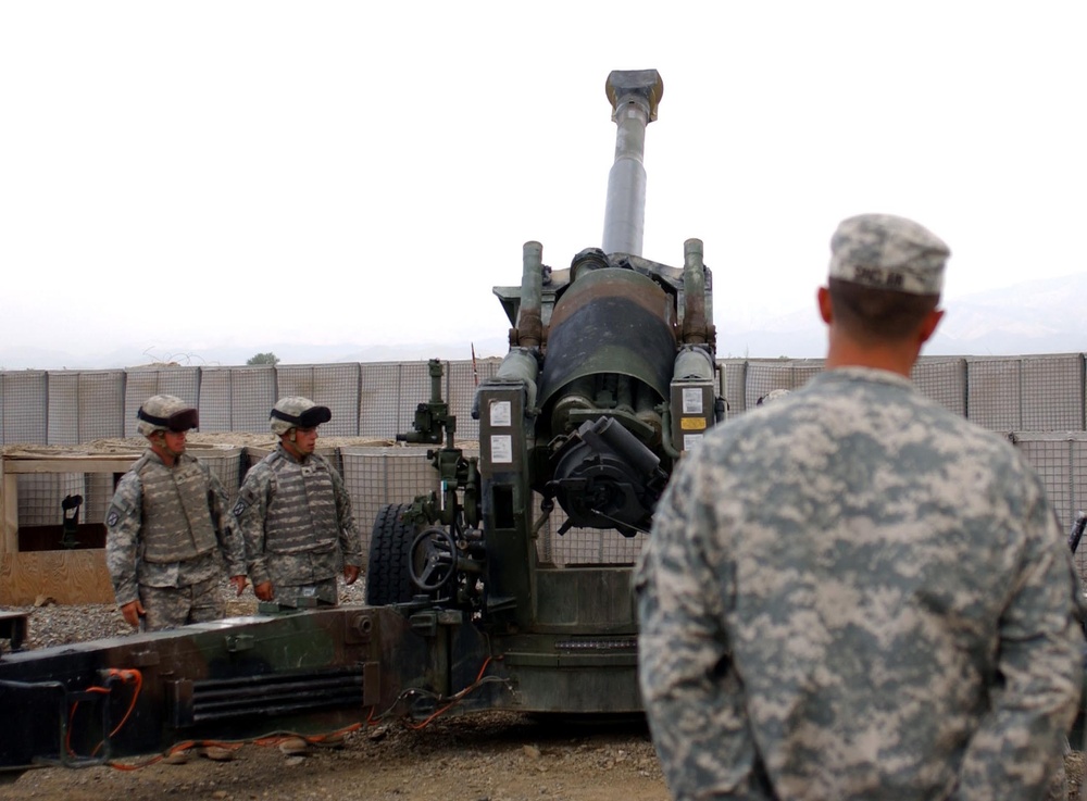 'King' takes over artillery mission from 'Wolf Pack'