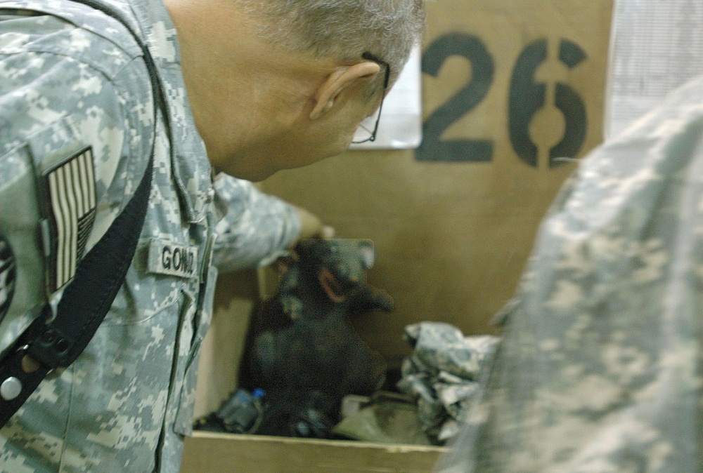 Customs MPs safeguard homeward bound service members