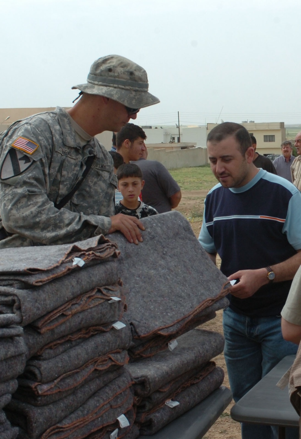 Rough Riders mount up, hit dusty trail to deliver supplies