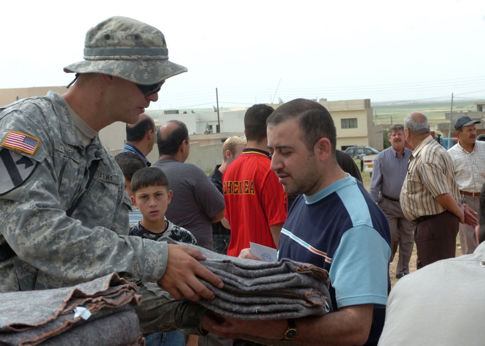 Rough Riders mount up, hit dusty trail to deliver supplies