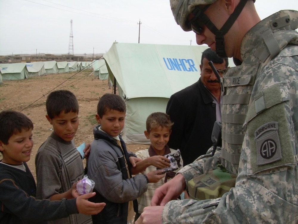 Task Force Horsemen Assist Iraqi Children