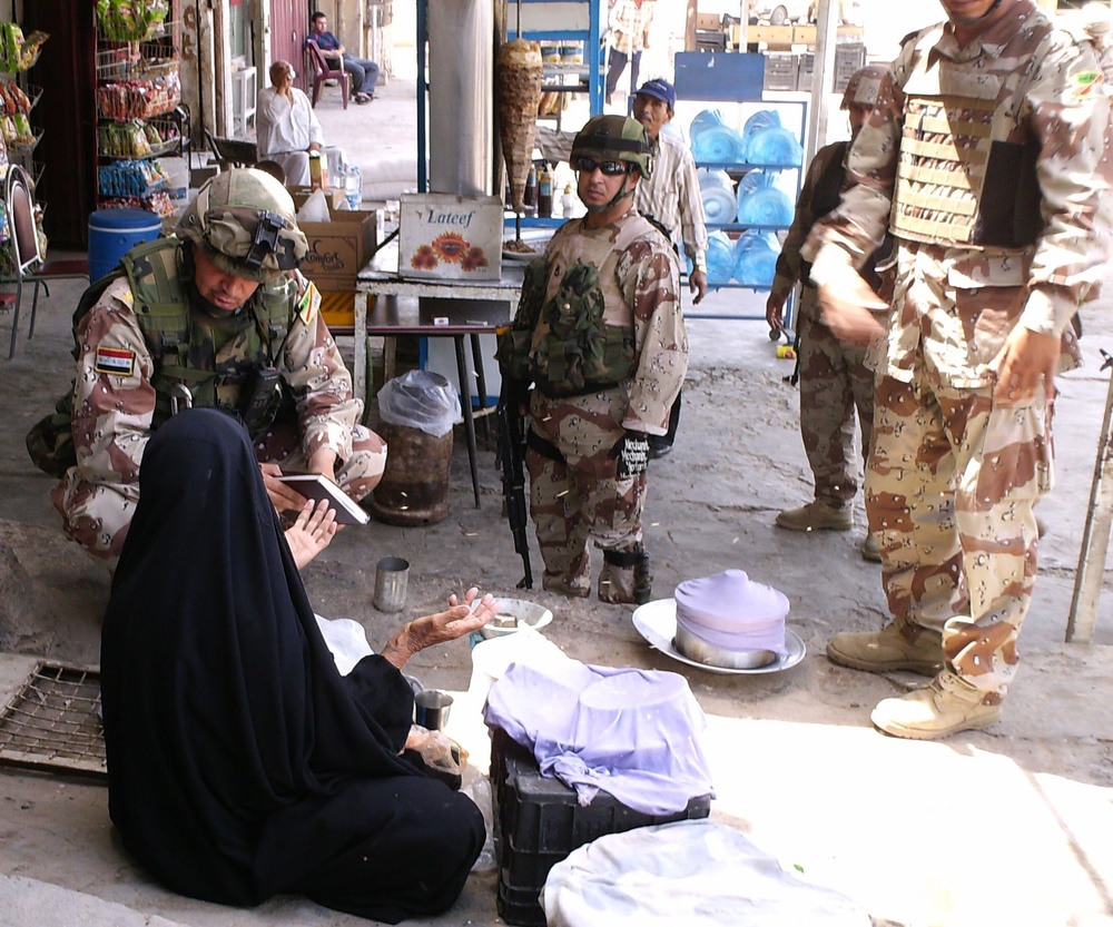 West Baghdad Market Thrives During Troop Surge