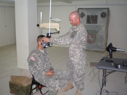 Eye docs bring things into focus at Forward Operating Base Kalsu