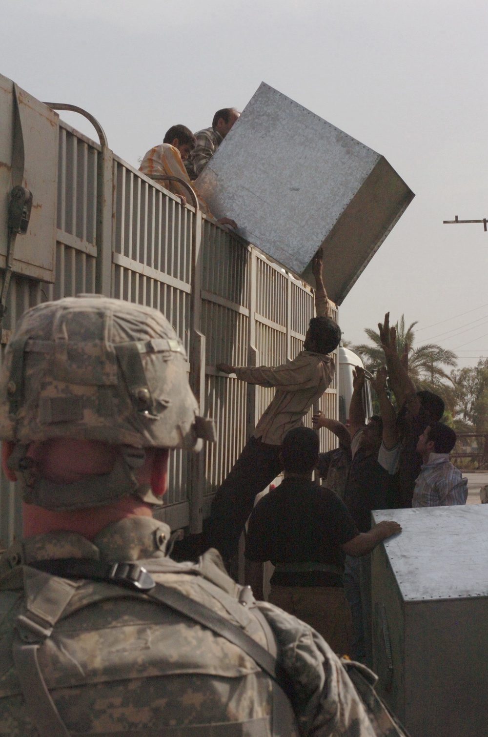 2nd Battalion, 8th Cavalry Regiment Assists with Reconstruction