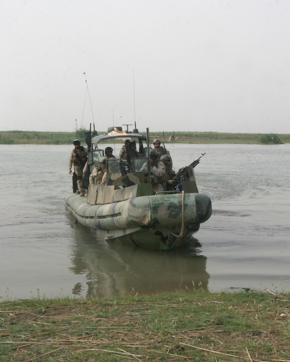 U.S. Sailors Patrol Lake Habbaniyah