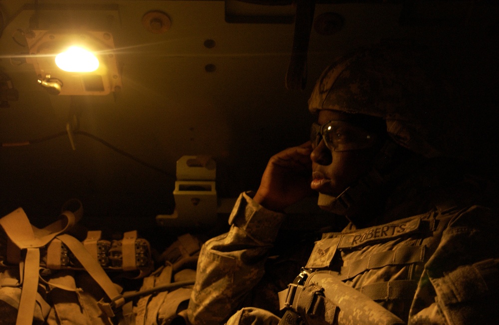 Transported in a Bradley