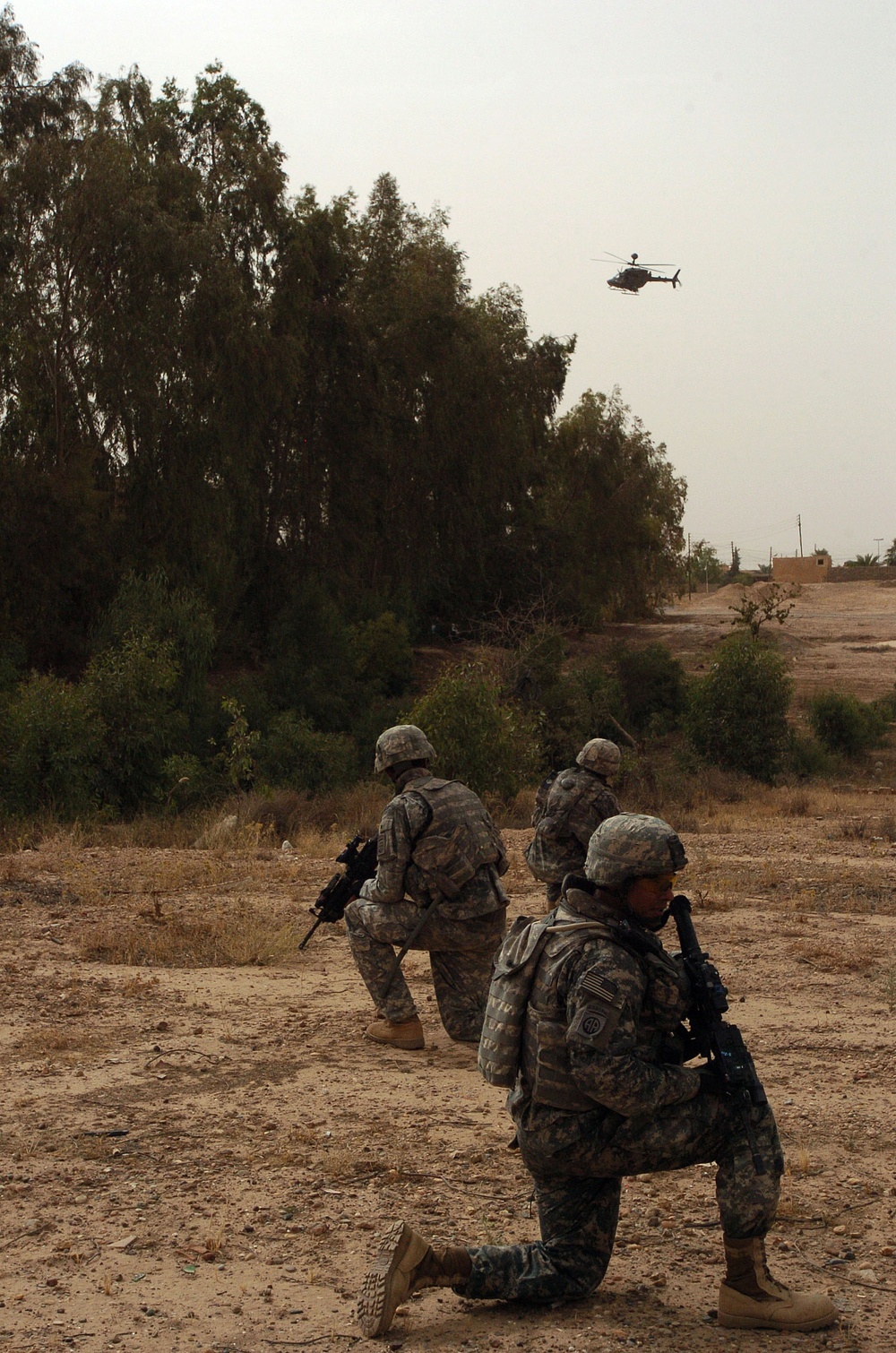 Soldiers From 82nd Airborne Conduct Operations to Find Anti-Iraqi Forces