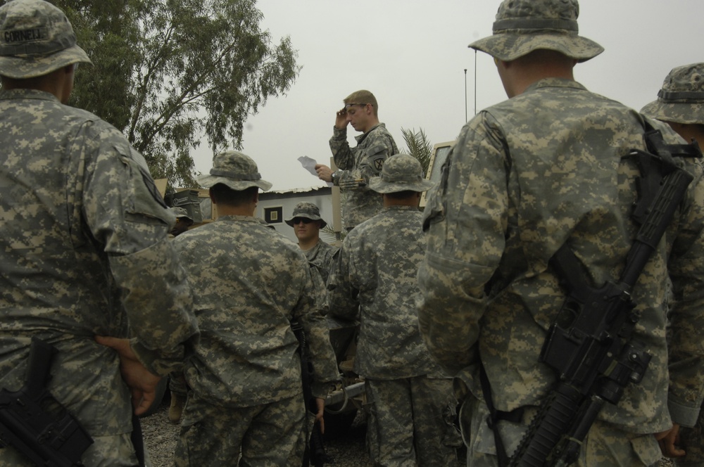 Soldiers from Ft. Drum Pull Daily Duties